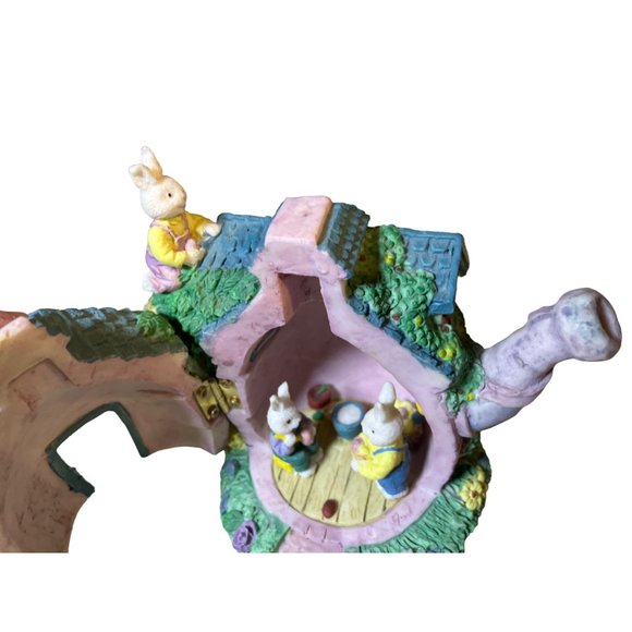 Decorative Easter Teapot House Easter Village - Picture 9 of 14